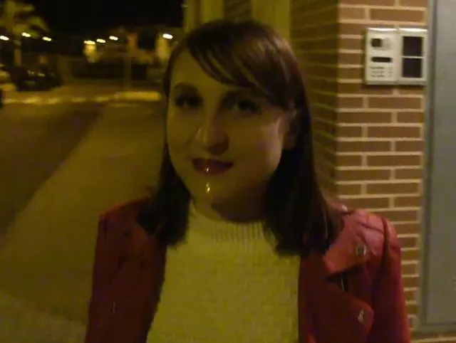 Blowjob and fuck on Staircase + Cum Walk !