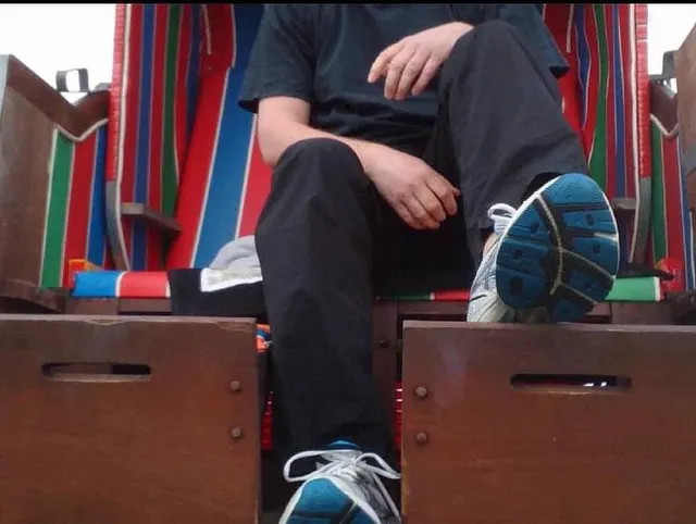Mittags am Strand **Urlaub Wangerland**