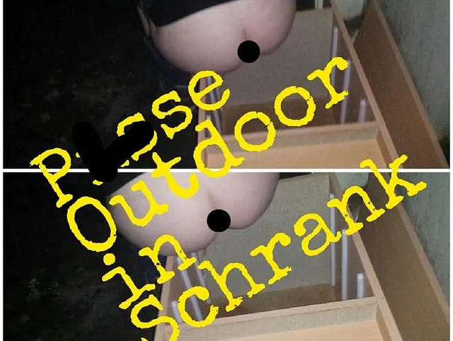 Outdoor pissen mal anders