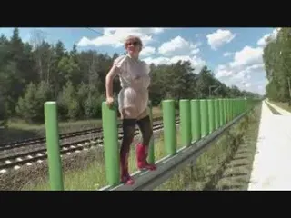 Piss im Gummibody
