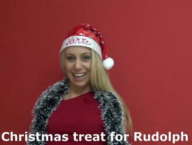 Christmas treat for Rudolph