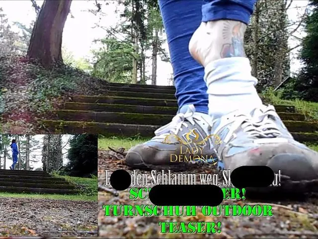 Schuhlecker! Leck den Schlamm weg, Sklavensau! | by Lady_Demona