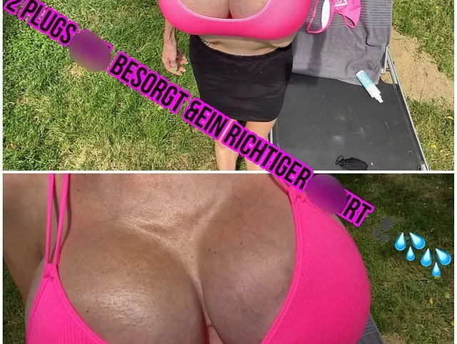 RIESENBRÜSTE 2plugs &richtiger SQUIRT !!!
