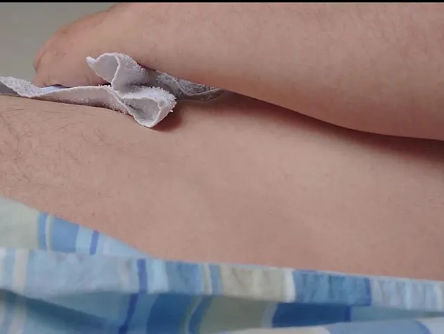 Spaß mit dem Tenga Masturbator 3 ** Sperma abwischen **
