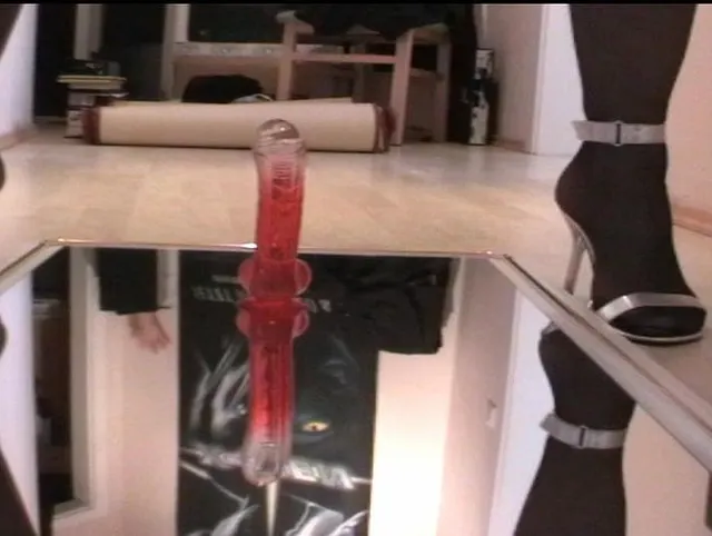 Dildo Spaß auf Wandspiegel ** Anal HD Nostalgie **