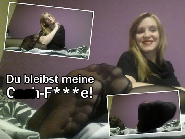 Du bleibst meine Cashfotze !!