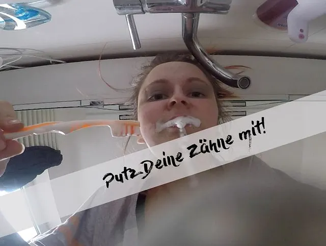 Putz Deine Zähne mit