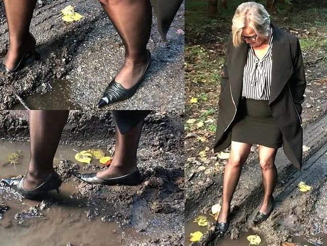 Pumps eingesaut
