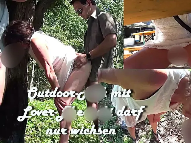Meine Eheluststute trifft ihren Lover im Park und lässt sich besamen