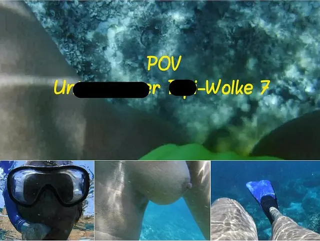 Unterwasser Pipi-Wolke 7