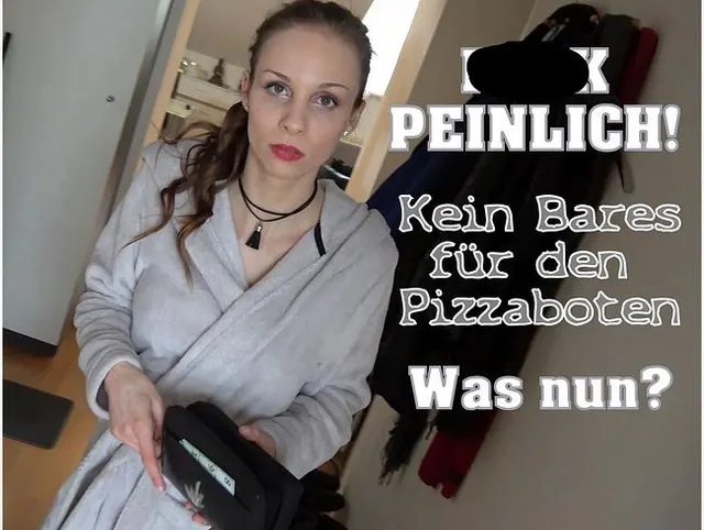 FUCK! Kein Bares für den Pizzaboten, was nun?