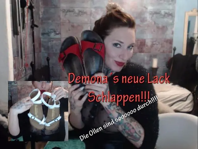Demona´s neue Lack Schlappen  | Lady_Demona