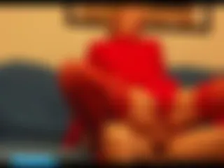 Sex in rotem Nylon