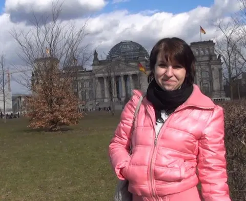 Spermawalk Training am Bundestag