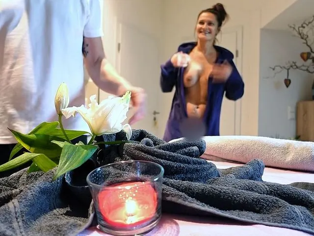 HART ABGEFICKT!!! Afterwork-Hausmassage stellte er sich wohl anders vor!