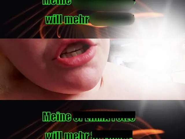 Meine SPERMA Fotze will mehr SPERMA !