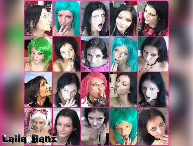 Vorschau aus Fetisch: Spermafresse Deluxe - 20 Mega-Facials *Best Of*