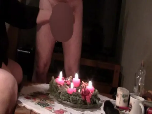Sperma Adventskranz