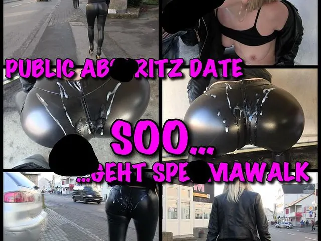PUBLIC Abspritz Date - Soo geht SPERMAWALK