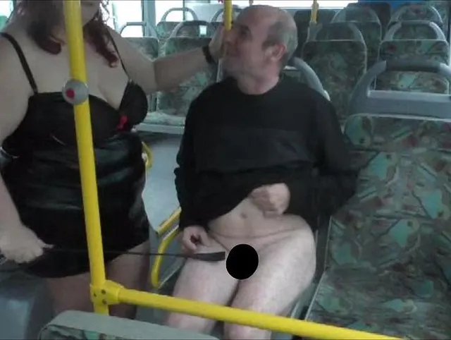 Bus fahren mit einer Domina