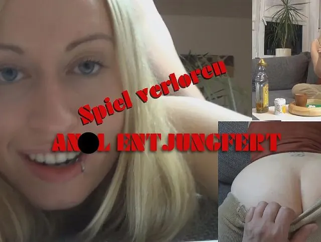 Mein erstes Mal! Anal entjungfert - beim Würfeln verloren!!
