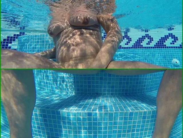 Unter Wasser Dildofick