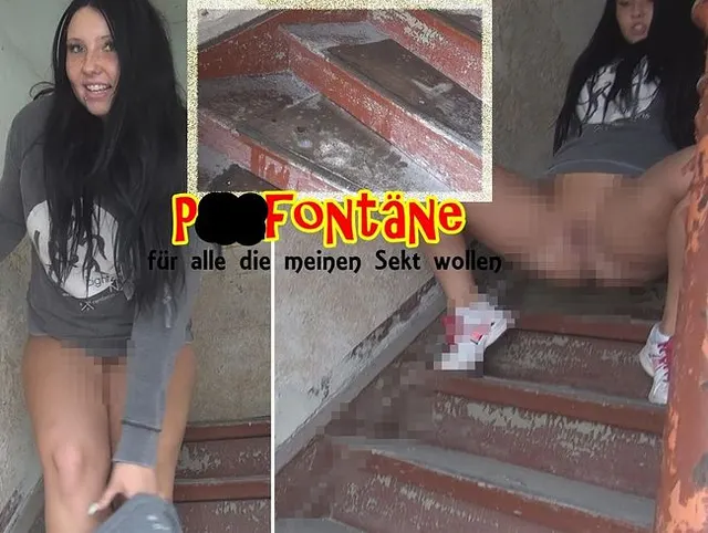 Pissfontäne-Für alle die meinen Sekt wollen