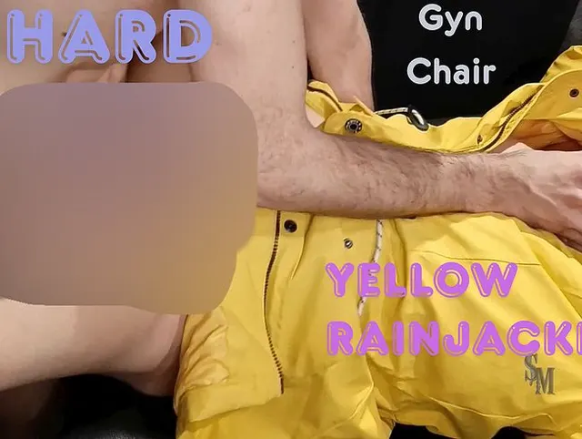 First Face Reveal – Yellow Rainjacket Hard Fuck on Gyn Chair