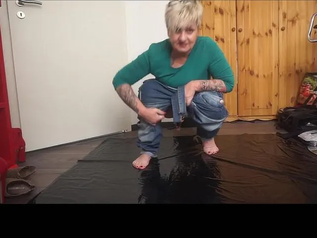 Ich musste sehr nötig pinkeln.