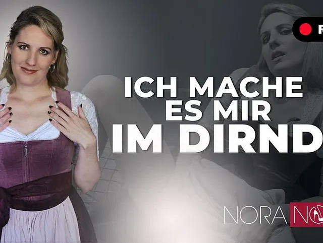 Vom Volksfest geil geworden – ich mach es mir im Dirndl!