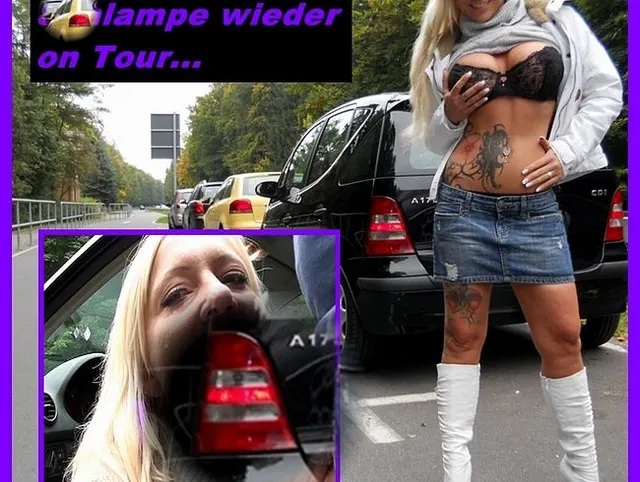 Parkplatz Schlampe wieder on Tour, wo sind die geilen Schwänze?!