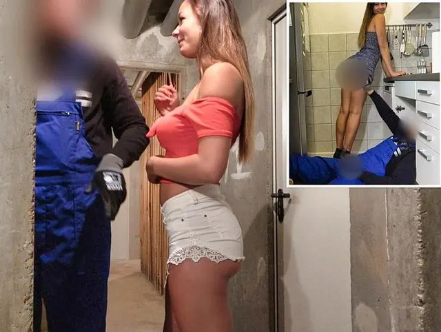 Verführt! Treuen Handwerker zum Sex benutzt!