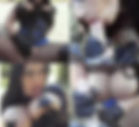 Blowjob mit Sternen auf den Titten