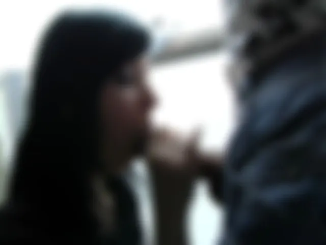 Fettschwanz-Blowjob auf meinem Balkon!