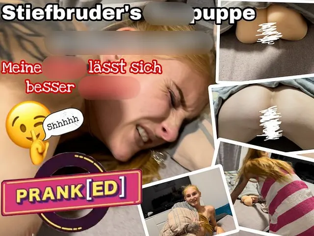 Stiefbruder´s Sexpuppe ausgetauscht! Meine Fotze lässt sich besser ficken!