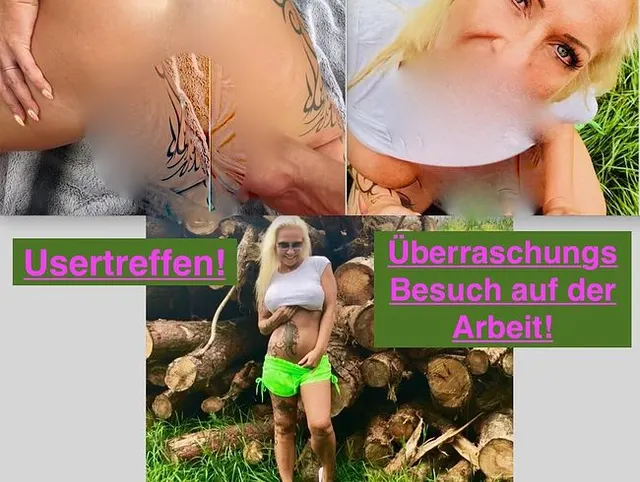 Usertreffen, Überraschungs Besuch auf der Arbeit & er knallt mich gleich weg