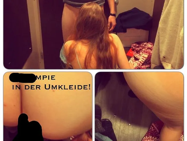 Creampie in der Umkleide!