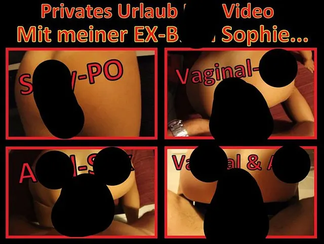Privates Urlaub Fick Video mit EX-Freundin Sophie Anal & Vaginal...