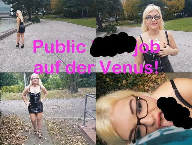Public Blowjob auf der Venus!