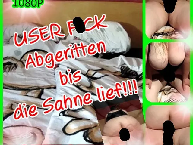 USER FICK -Abgeritten bis die Sahne lief!!! -OHNE GUMMI-
