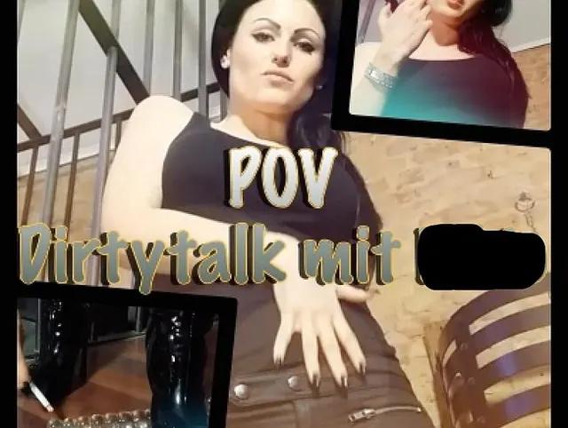 POV Dirtytalk mit Dildo
