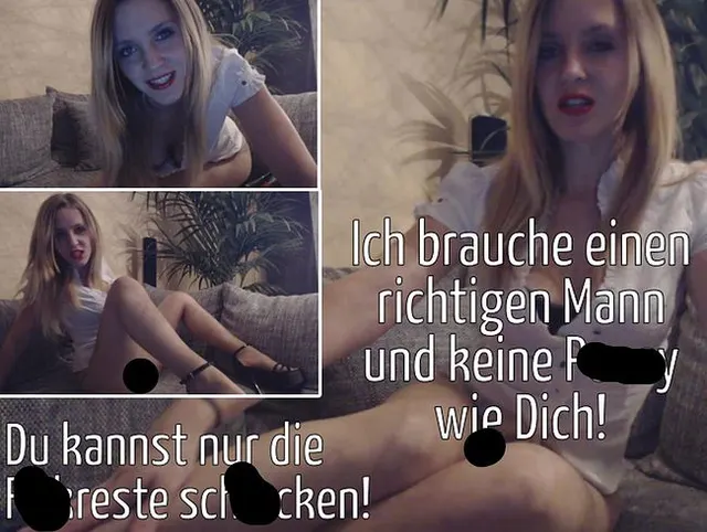 Du bist die Pussy !