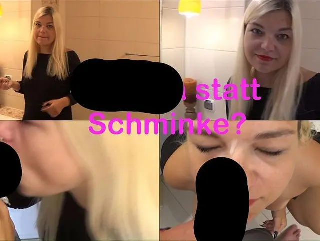 Sperma statt Schminke?