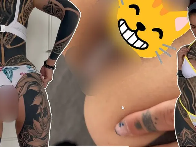 Mit Bikini Show verführt ! Urlaubs Vorbereitungen ala Aja-Moon ;)