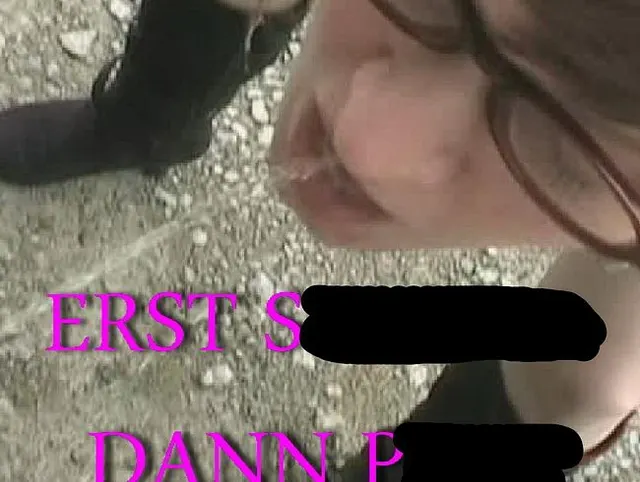 Erst Sperma dann Pisse