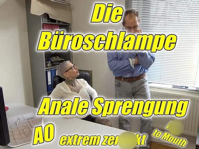Die Büroschlampe !!Anale Sprengung,ass to mouth und AO