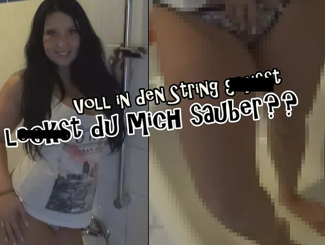 Dein Video In den Slip gepisst. Leckst du mich sauber?