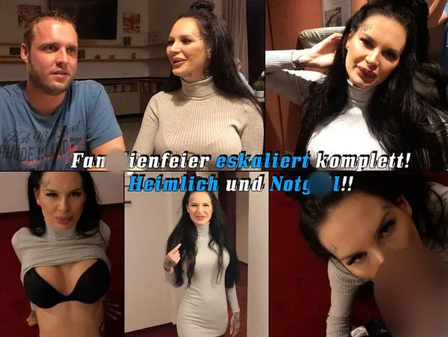 Familienfeier  eskaliert komplett! Heimlich und Notgeil!!