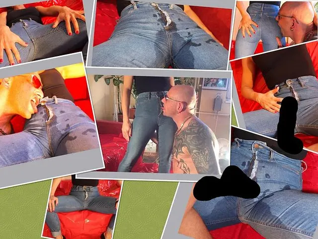 Sie in Ihrer Skinny Jeans gepisst und ich Ihre Skinny Jeans geleckt