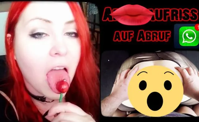 Arschaufriss auf Abruf! Dein Schwanz ist bereit wann immer ich will